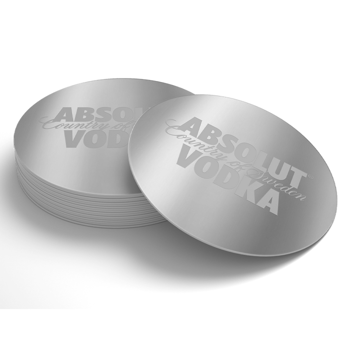 Stainless Steel Coasters - Promo Direct Now