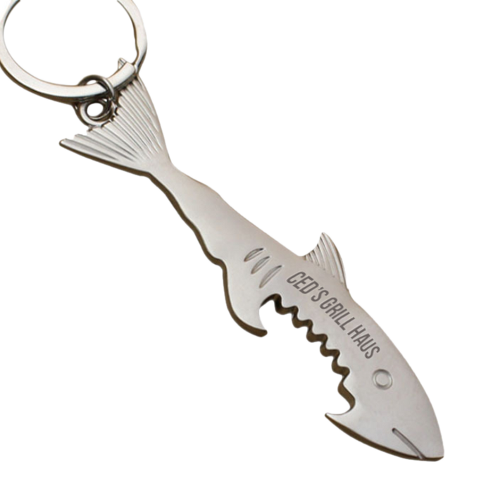 Shark Bottle Opener Keychain - Promo Direct Now