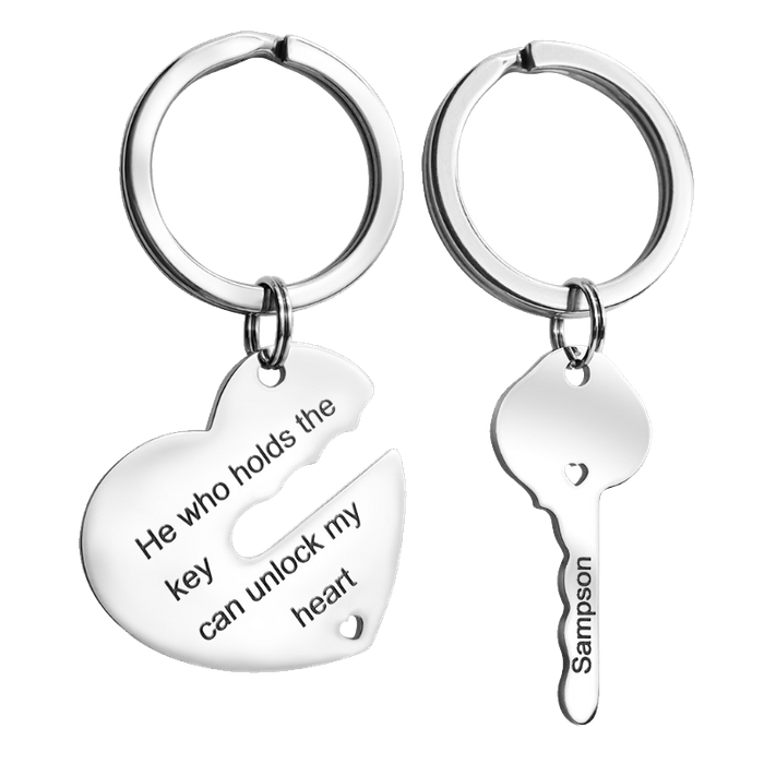 Metal Keychain for Couples - Promo Direct Now