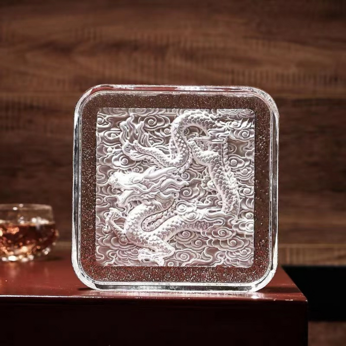 Customized Crystal Carving Coasters - Promo Direct Now