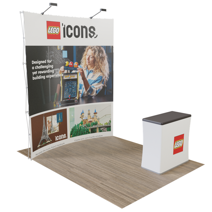 Pop Up Display Curved 8 ft - Promo Direct Now