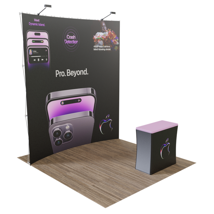 Pop Up Display Curved 10 ft - Promo Direct Now