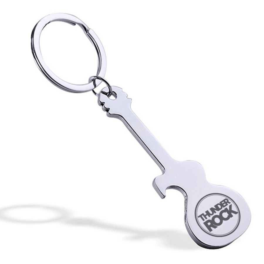 Electric Guitar Bottle Opener Keychain - Promo Direct Now