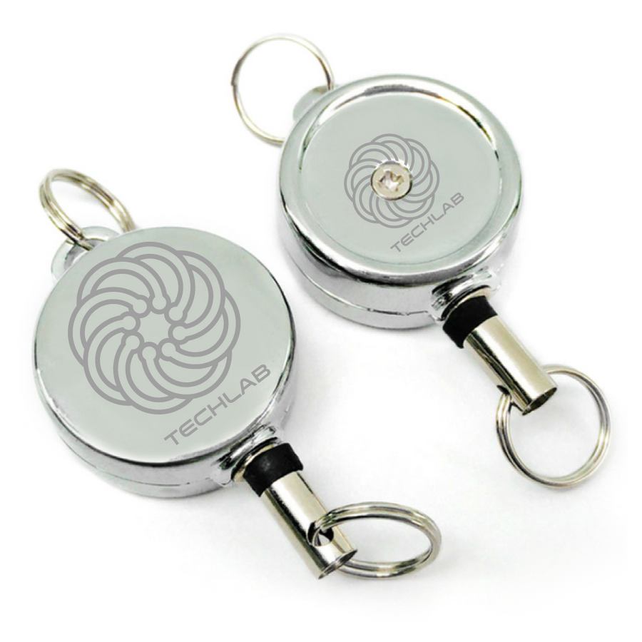 Silver Reel Keychain - Promo Direct Now