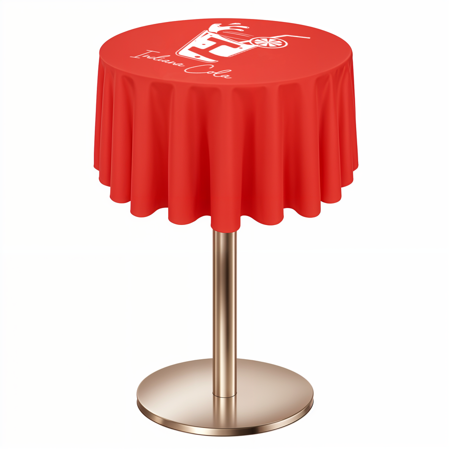 Round Table Cover - Cocktail Throw - Promo Direct Now