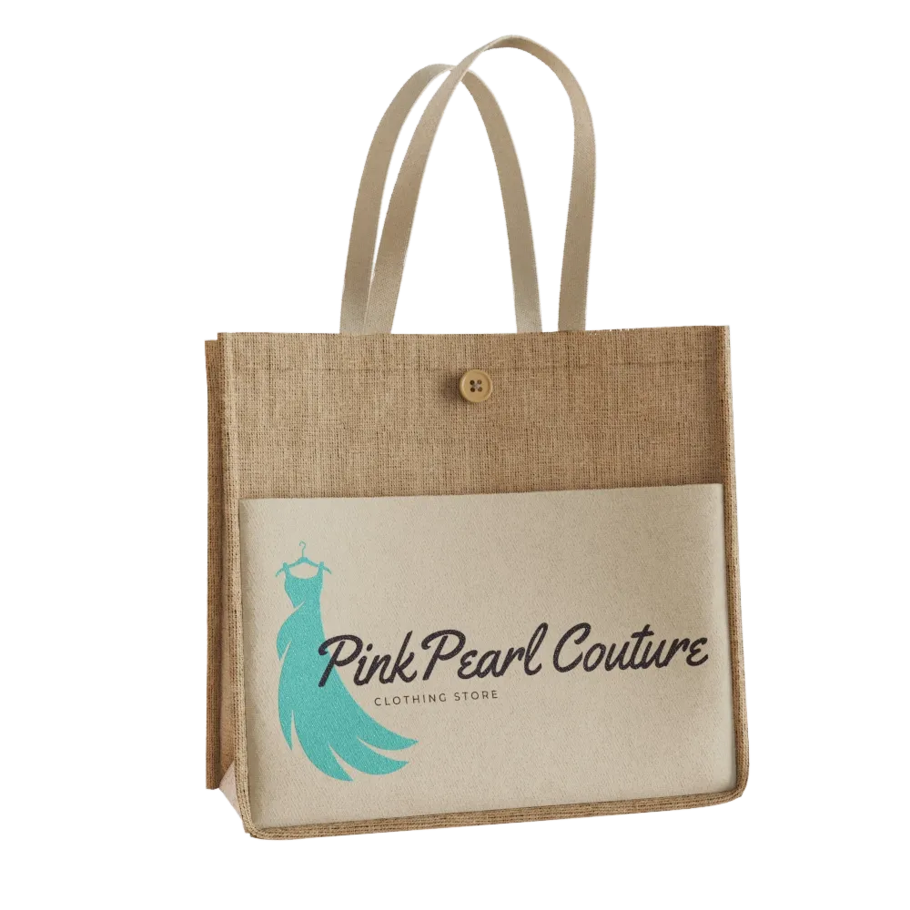 Jute Tote Bags - Table Covers Now