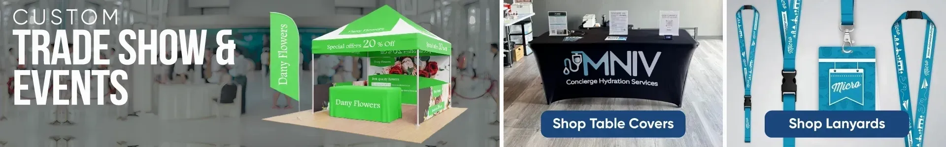 TableCoversNow.Com Trade Show & Events