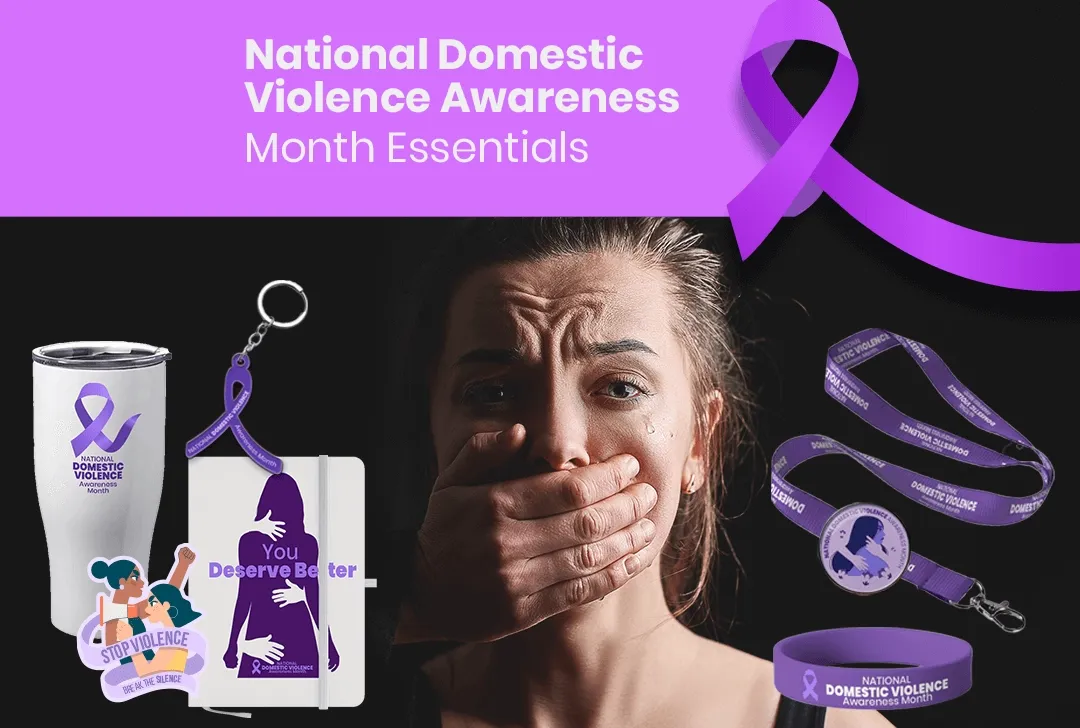 CustomApronsNow.Com National Domestic Violence Awareness Month