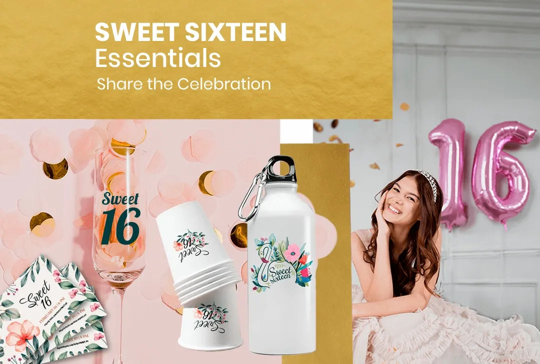 CustomApronsNow.Com Sweet Sixteen