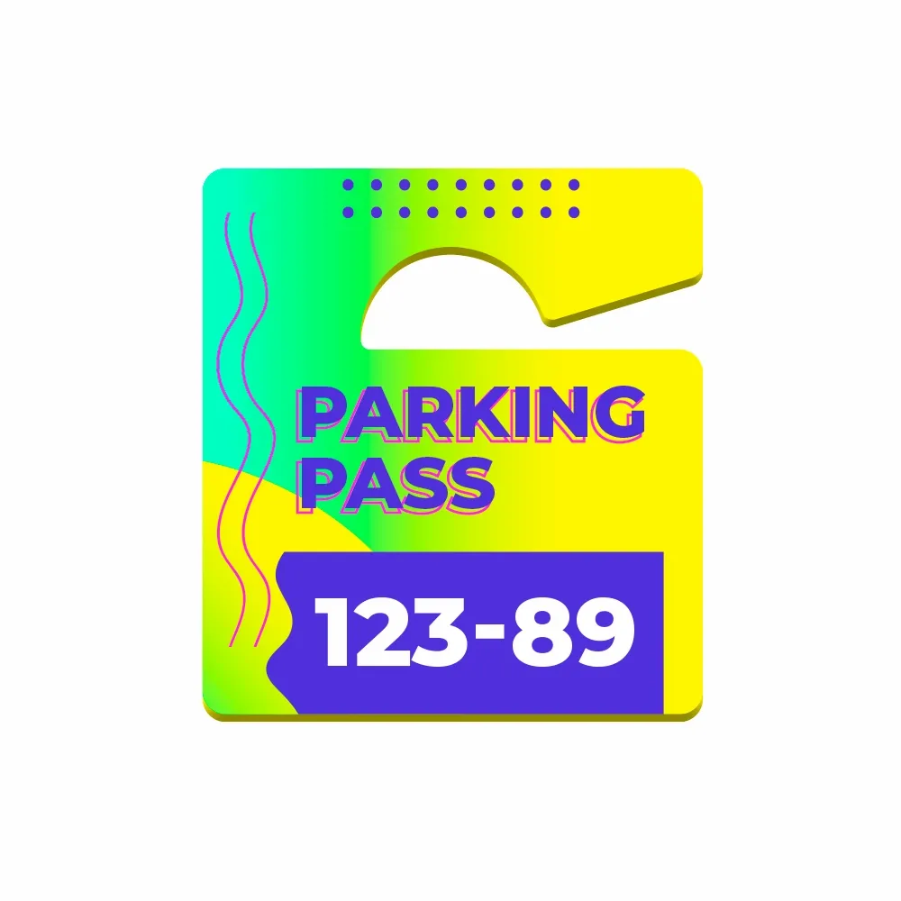 Parking Passes - Table Covers Now