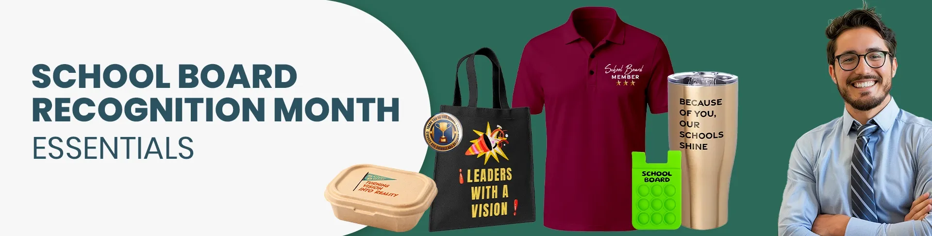 CustomApronsNow.Com School Board Recognition Month