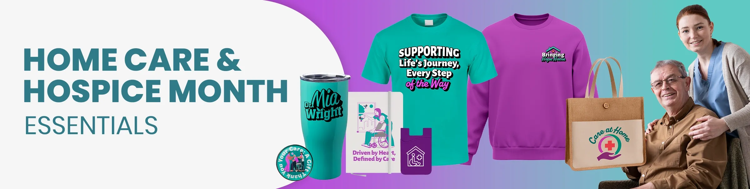 CustomApronsNow.Com Home Care & Hospice Month