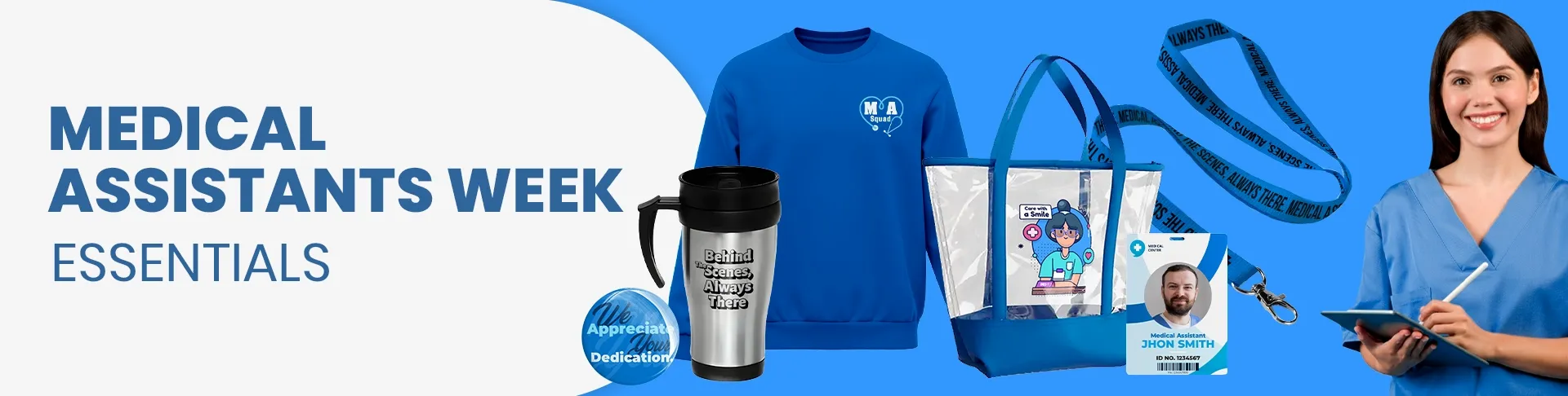 CustomApronsNow.Com Medical Assistants Week