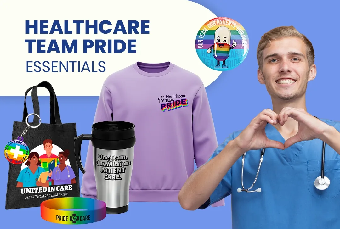CustomApronsNow.Com Healthcare Team Pride
