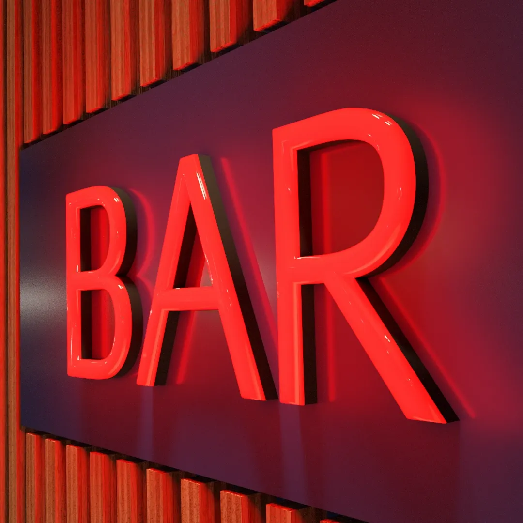 Acrylic Neon Signs - Table Covers Now