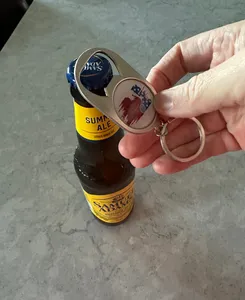 TableCoversNow.Com - Multi-use Alloy Bottle Opener Keychain