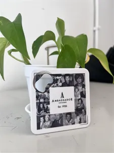 TableCoversNow.Com - Customized Bottle Opener Coaster