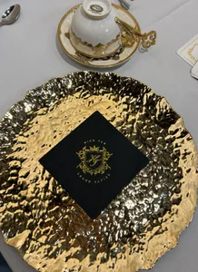 CustomApronsNow.Com - Custom Foil Stamped Beverage Napkin