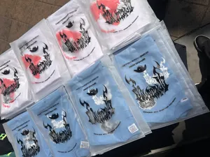 CustomApronsNow.Com - Zipper Frosted Bag