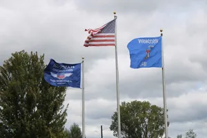 CustomApronsNow.Com - Rectangle Flag