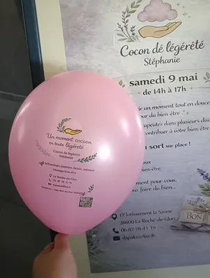 Latex Balloon - Porte ouverte pour lancer mon activit professionnelle