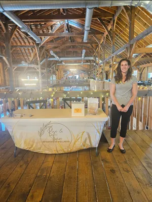 Custom Rectangle Table Covers - Womens Wellness Event