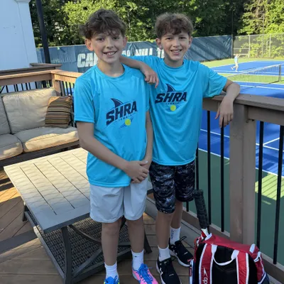 A4 Youth Cooling Performance Short Sleeve Tee A4NB3142 - Summer Tennis Team