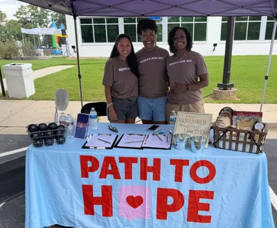 Custom Rectangle Table Covers - We participated in community outreach event and were able to connect with those who will benefit from our services and make other connections with future resources