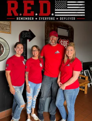 District Perfect Tri Tee. DM130 - RED Friday