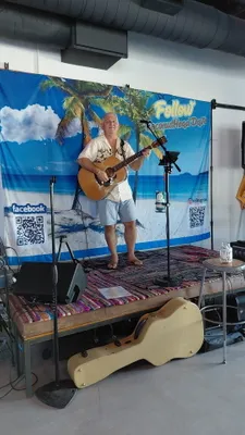 Adjustable Stand Banners - Background for music gig