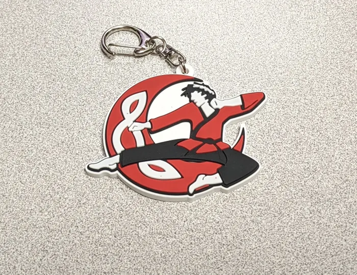 CustomApronsNow.Com - PVC Keychain