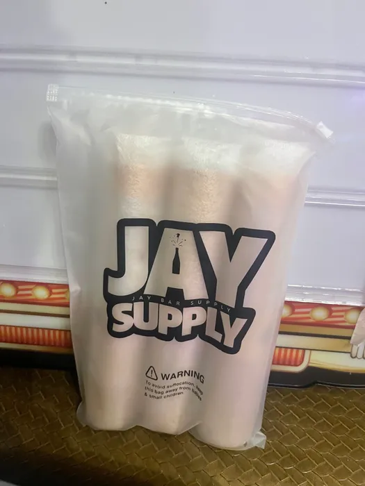 CustomApronsNow.Com - Zipper Frosted Bag