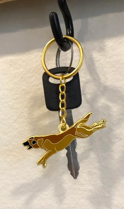 CustomApronsNow.Com - Metal Keychain