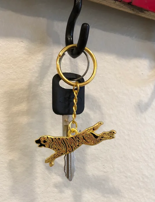 CustomApronsNow.Com - Metal Keychain