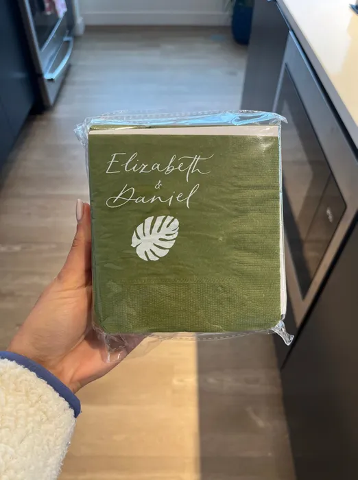 CustomApronsNow.Com - Custom Beverage Napkin