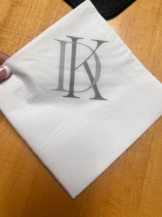 CustomApronsNow.Com - Custom Beverage Napkin