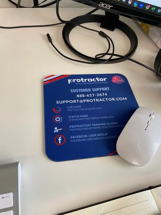 TableCoversNow.Com - Custom Square Mouse Pad