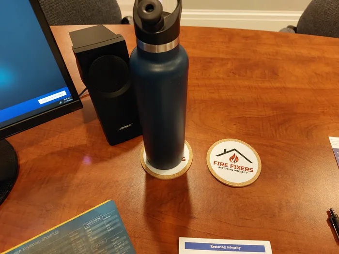 CustomApronsNow.Com - Cork Coasters