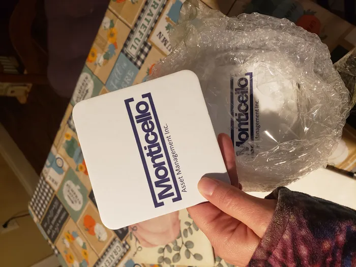 CustomApronsNow.Com - Pulpboard Coasters