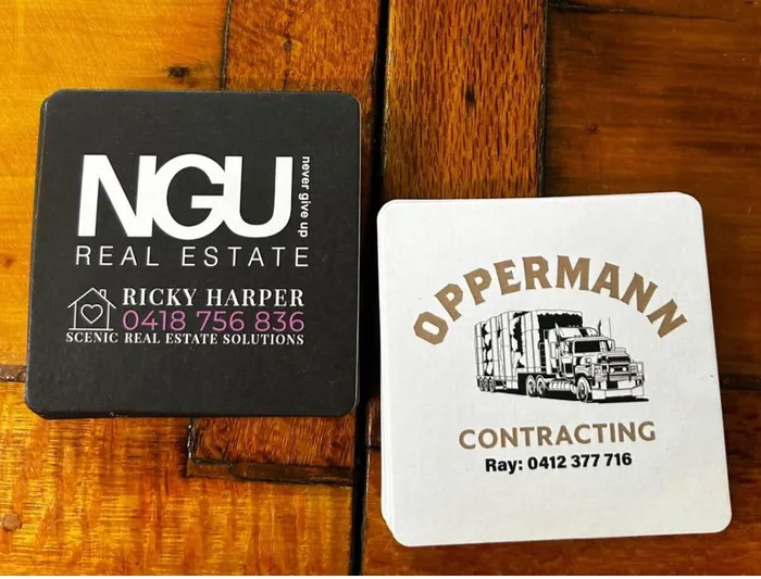 CustomApronsNow.Com - Pulpboard Coasters