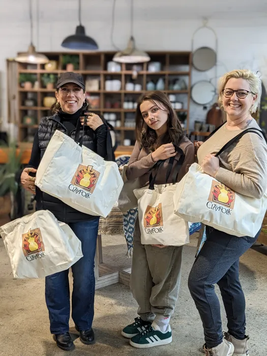 CustomApronsNow.Com - Custom Natural Cotton Tote Bag