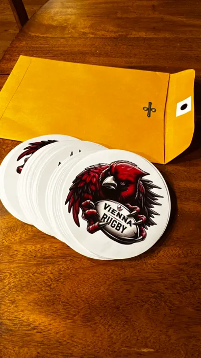 CustomApronsNow.Com - Circle Stickers