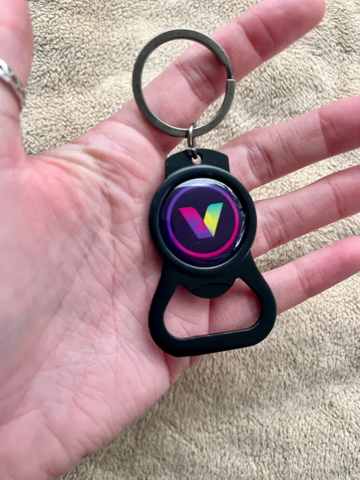 CustomApronsNow.Com - Black Alloy Bottle Opener