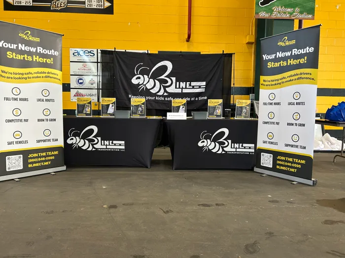 TableCoversNow.Com - Roll Up Banner Stands