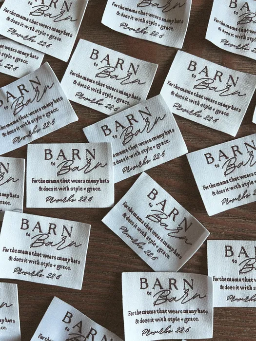 CustomApronsNow.Com - Woven Labels