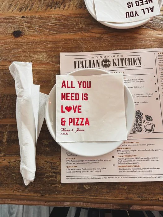 CustomApronsNow.Com - Custom Foil Stamped Beverage Napkin