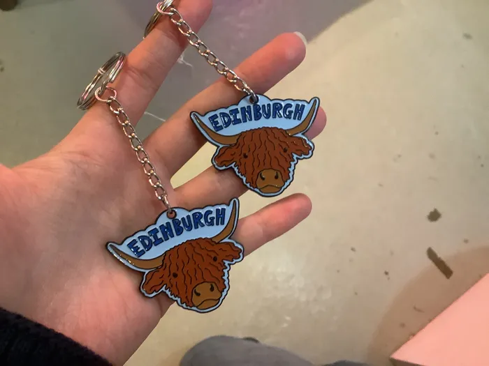 CustomApronsNow.Com - Metal Keychain