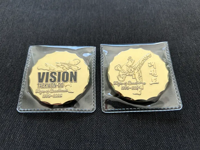 CustomApronsNow.Com - Soft Enamel Challenge Coins