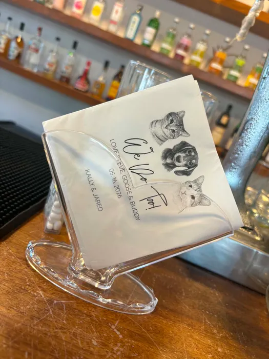 CustomApronsNow.Com - Custom Paper Beverage Napkin