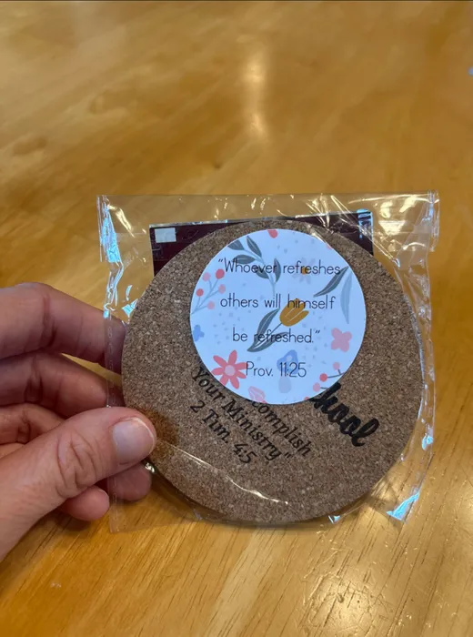 CustomApronsNow.Com - Cork Coasters